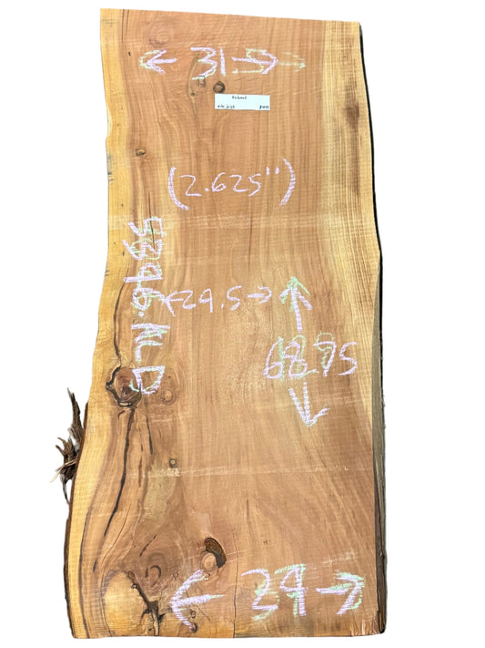 redwood live edge slab