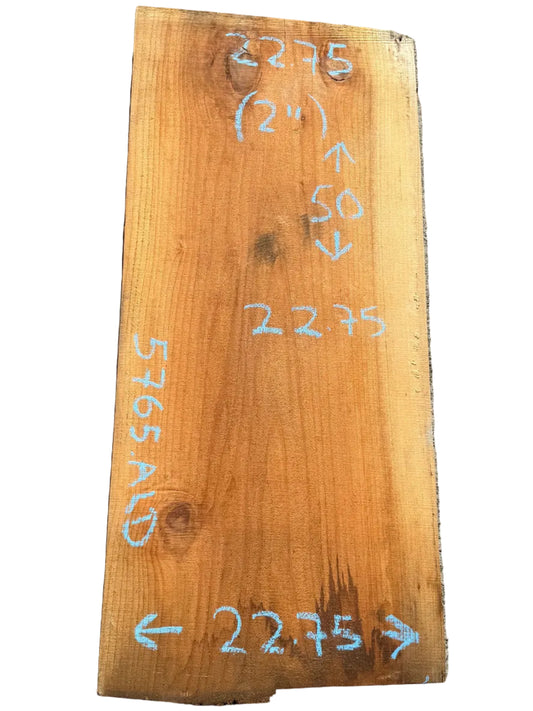 Redwood Live Edge Slab 5765.ALD