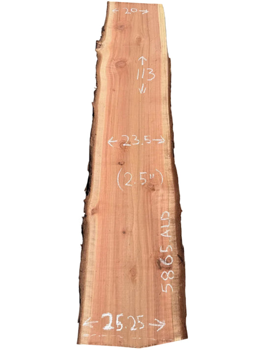 Redwood Live Edge Slab 5865.ALD
