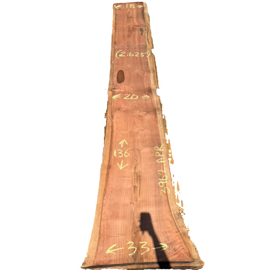 Redwood Live Edge Slab 3962.ALD