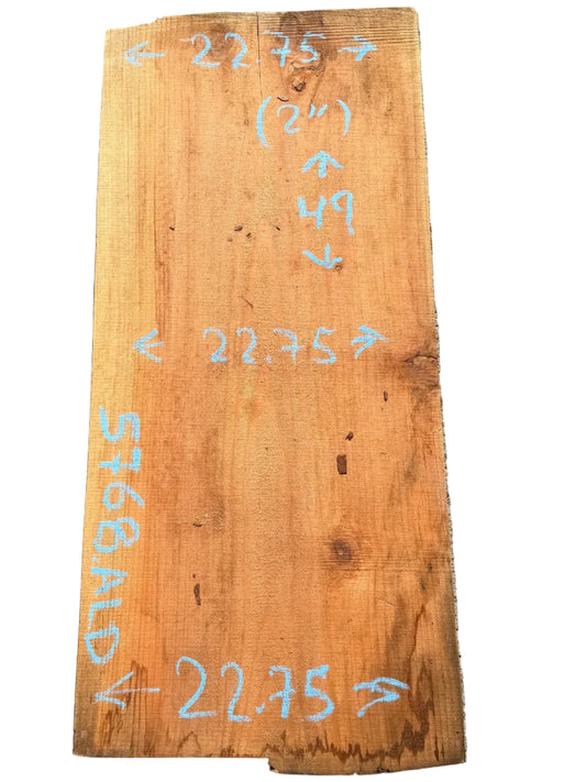 Redwood Live Edge Slab 5768.ALD