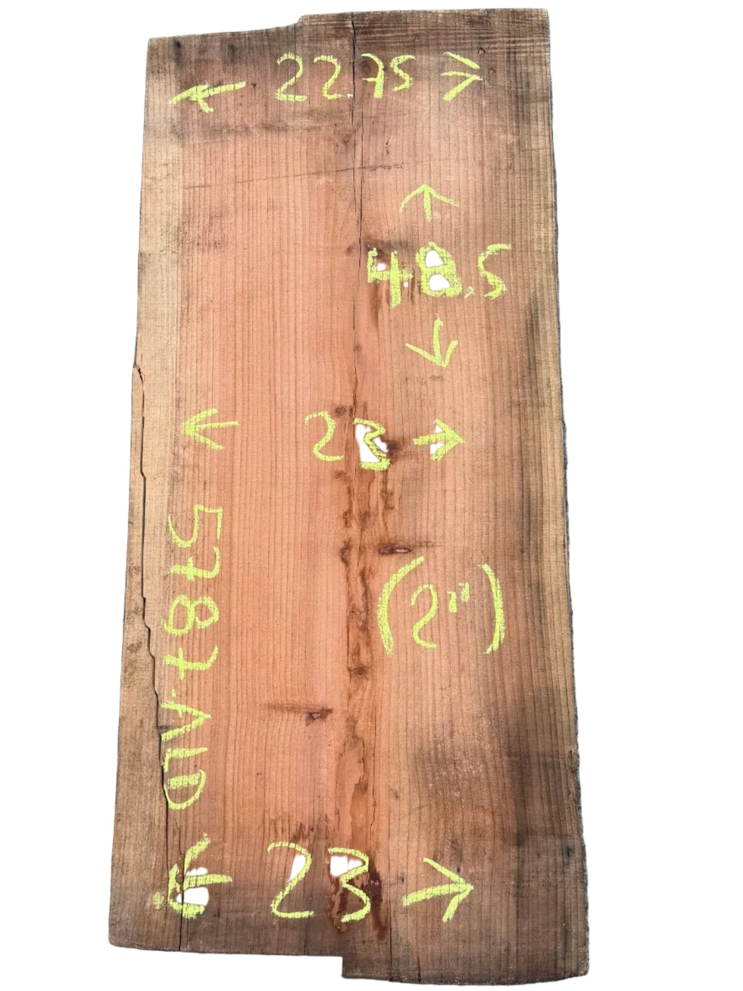 Redwood Live Edge Slab 5787.ALD