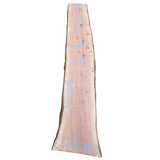 Redwood Live Edge Slab 2485.ABR