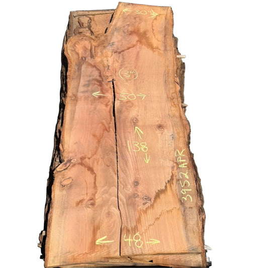 Redwood Live Edge Slab 3952.APR