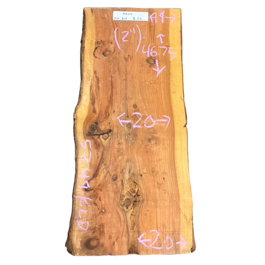 Redwood Live Edge Slab 5249.KLD