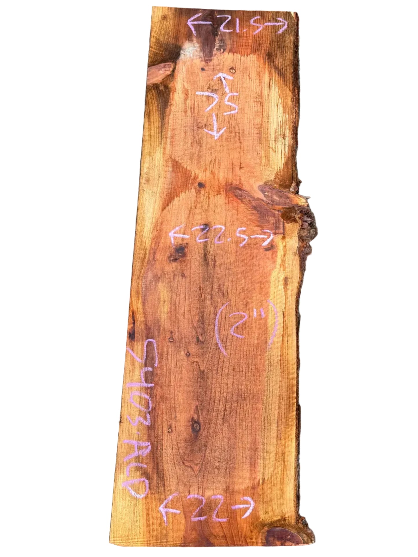 Redwood Live Edge Slab 5403.ALD