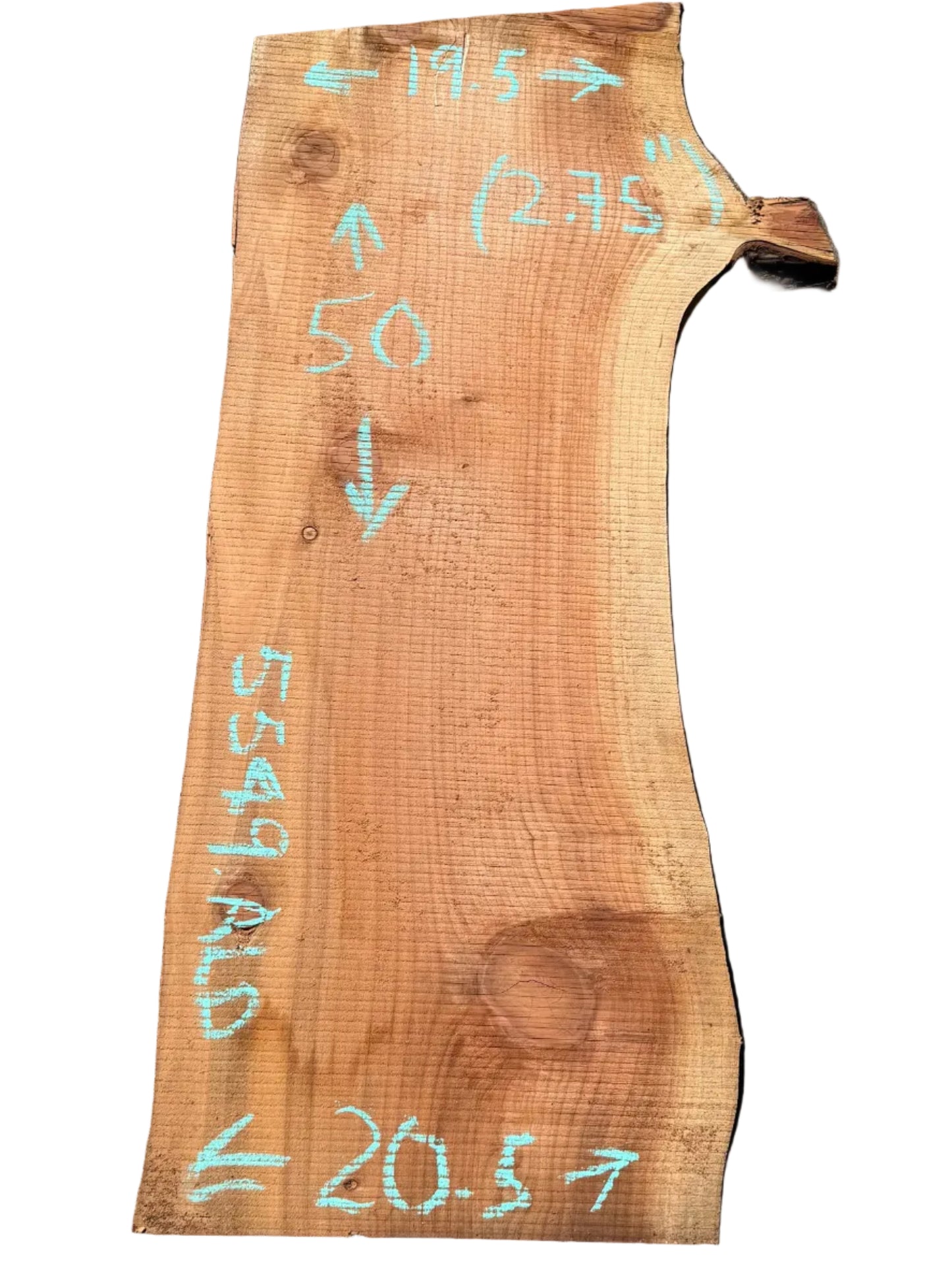 Redwood Live Edge Slab 5549.ALD