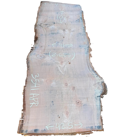 Redwood Live Edge Slab 3541.APR