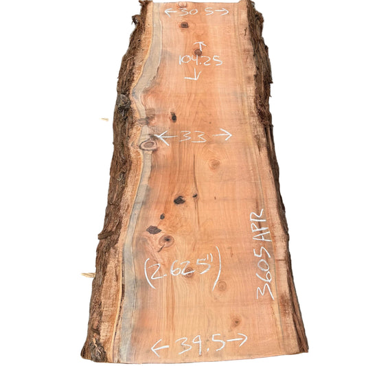 Redwood Live Edge Slab 3605.APR