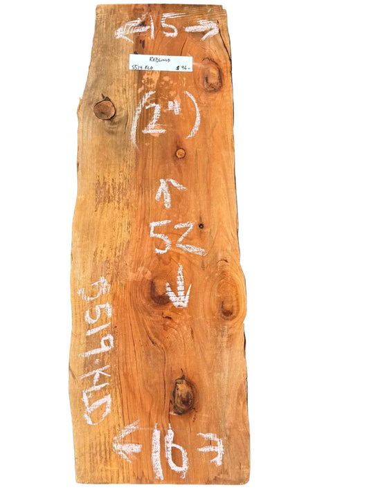 Redwood Live Edge Slab 5519.KLD