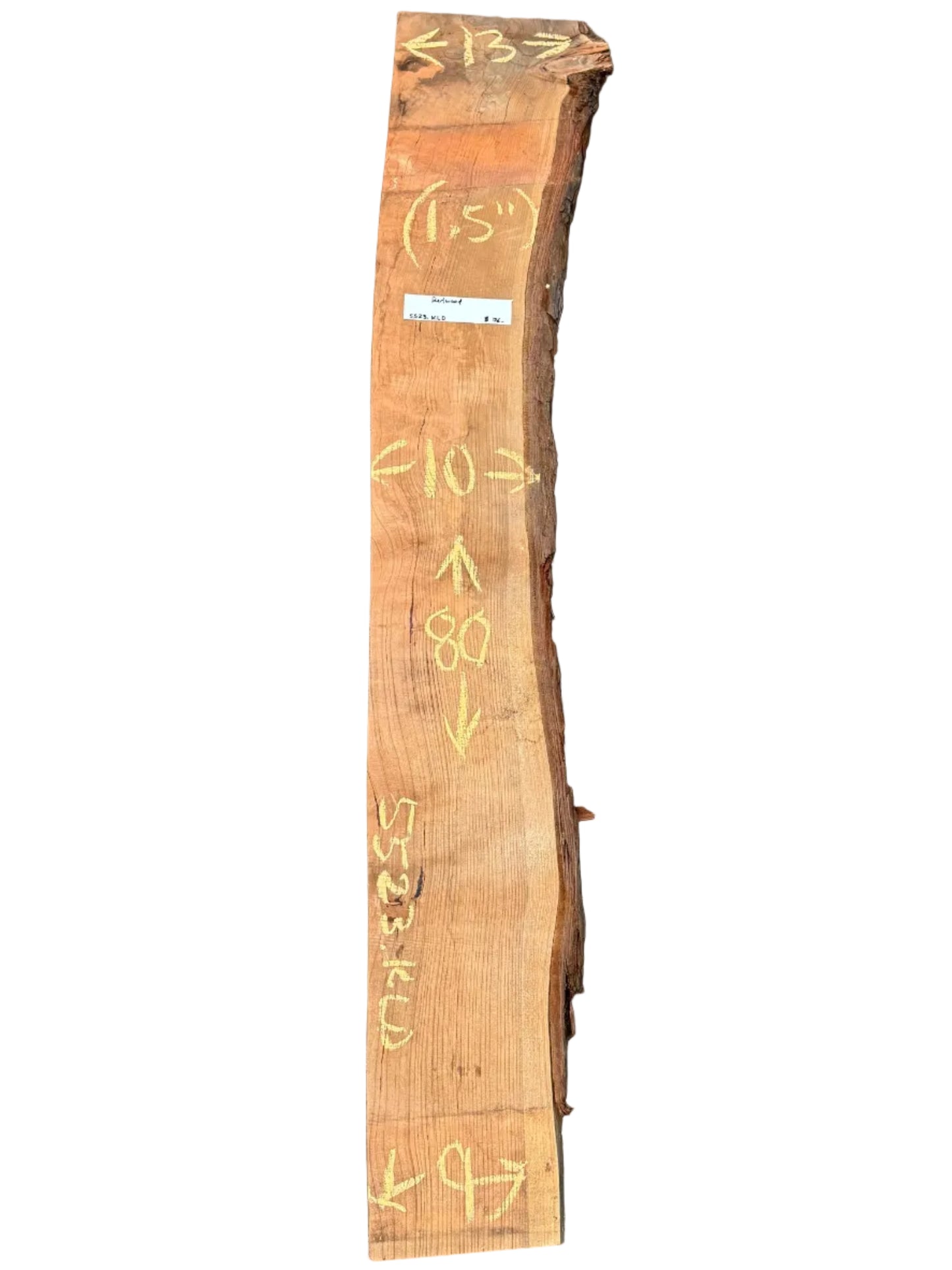 Redwood Live Edge Slab 5523.KLD