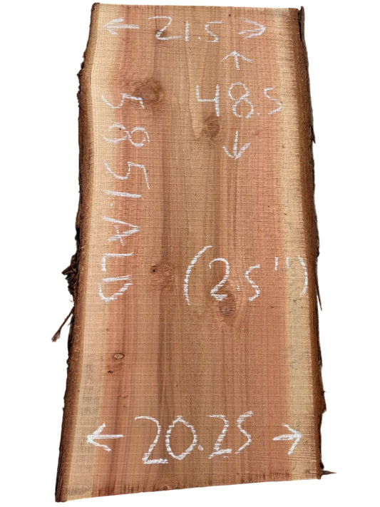 Redwood Live Edge Slab 5851.ALD