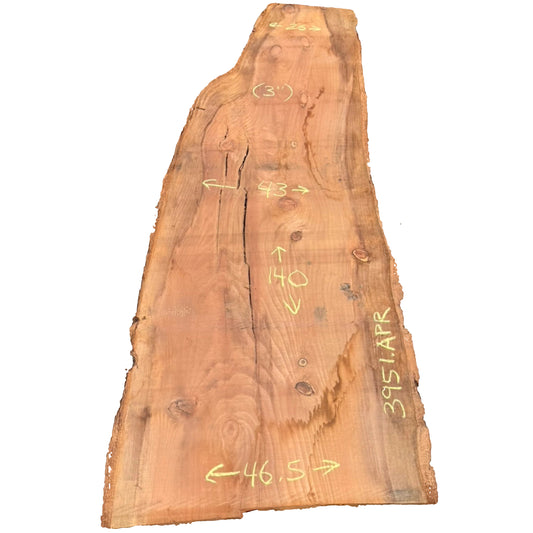 Redwood Live Edge Slab 3951.APR
