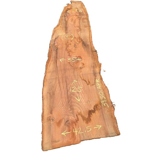 Redwood Live Edge Slab 3950.APR