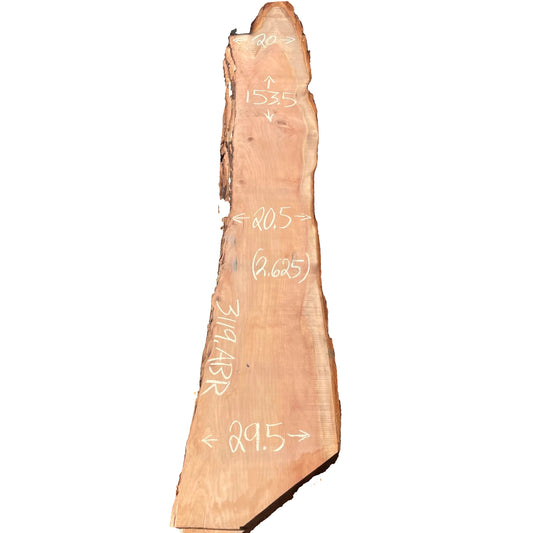 Redwood Live Edge Slab 3119.ABR