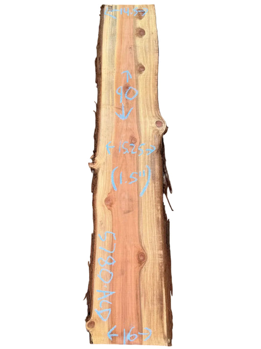 Redwood Live Edge Wood Slab 5780.ALD