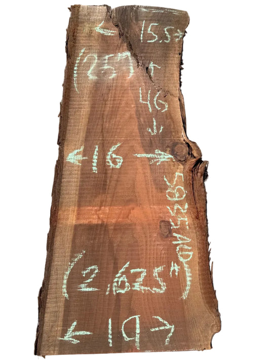 Redwood Live Edge Slab 5835.ALD