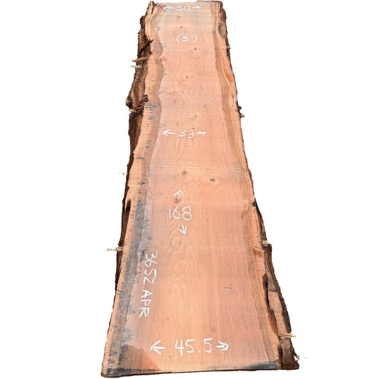 Redwood Live Edge Slab 3652.APR