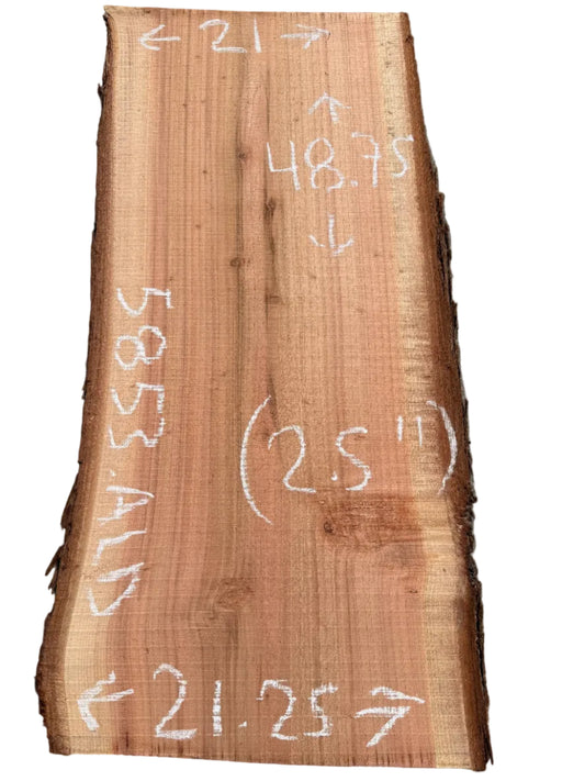 Redwood Live Edge Slab 5853.ALD