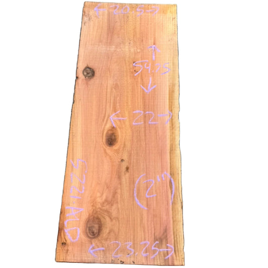 Redwood Live Edge Slab 5221.ALD