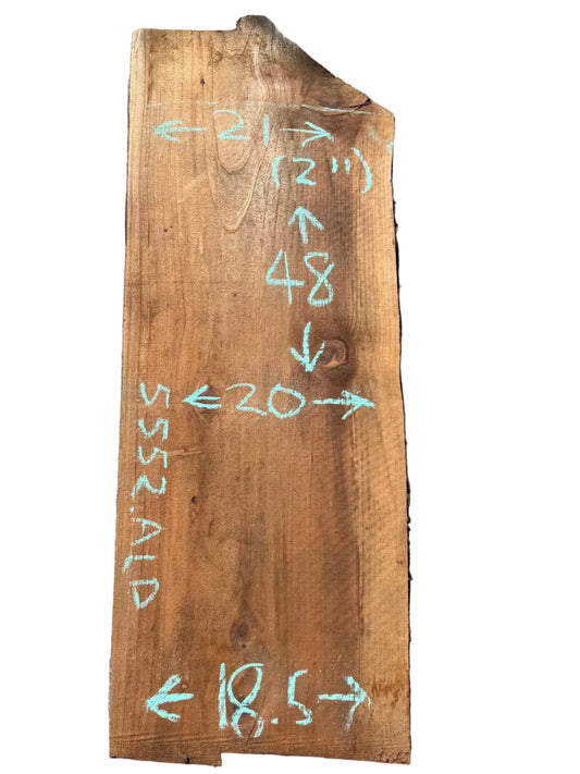 Redwood Live Edge Slab 5552.ALD