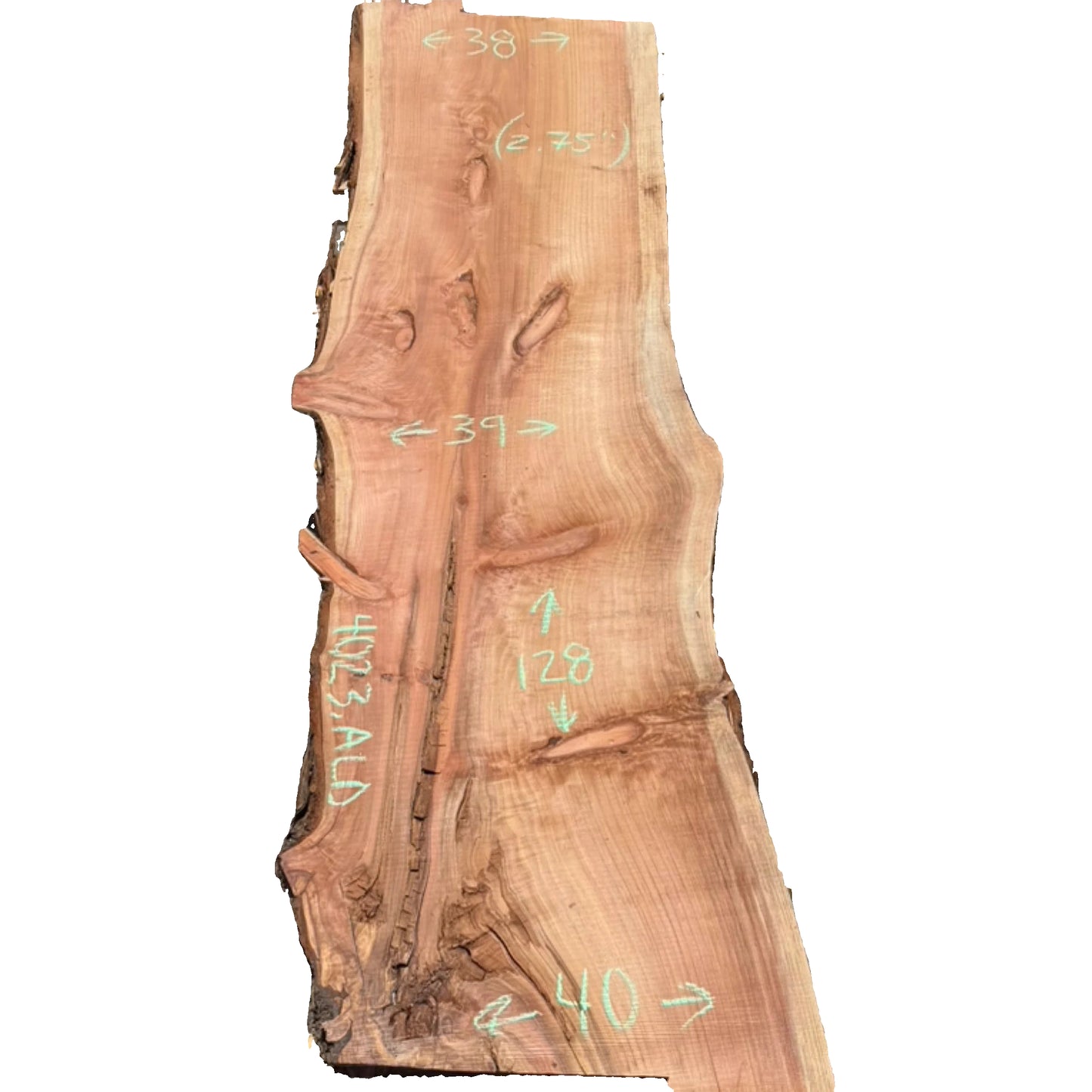Redwood Live Edge Slab 4023.ALD