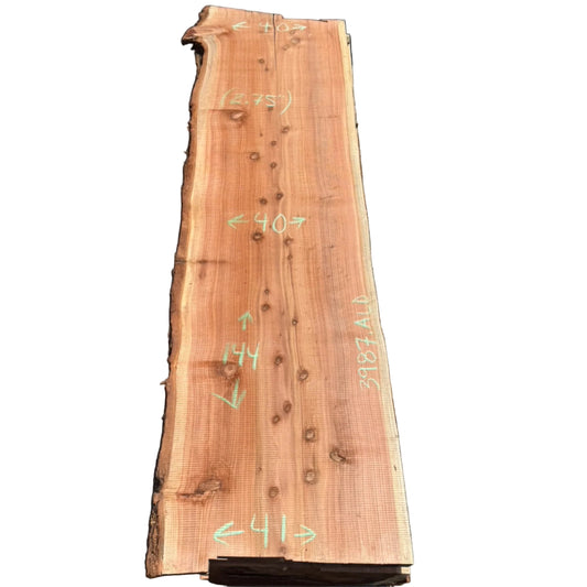 Redwood Live Edge Slab 3987.ALD