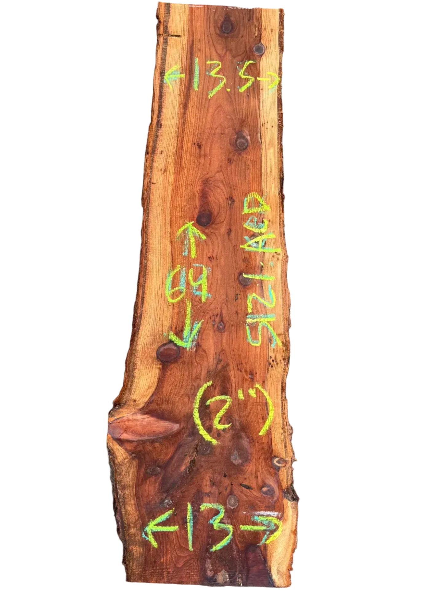 Redwood Live Edge Slab 5121.ALD