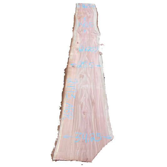 Redwood Live Edge Slab 2493.ABR