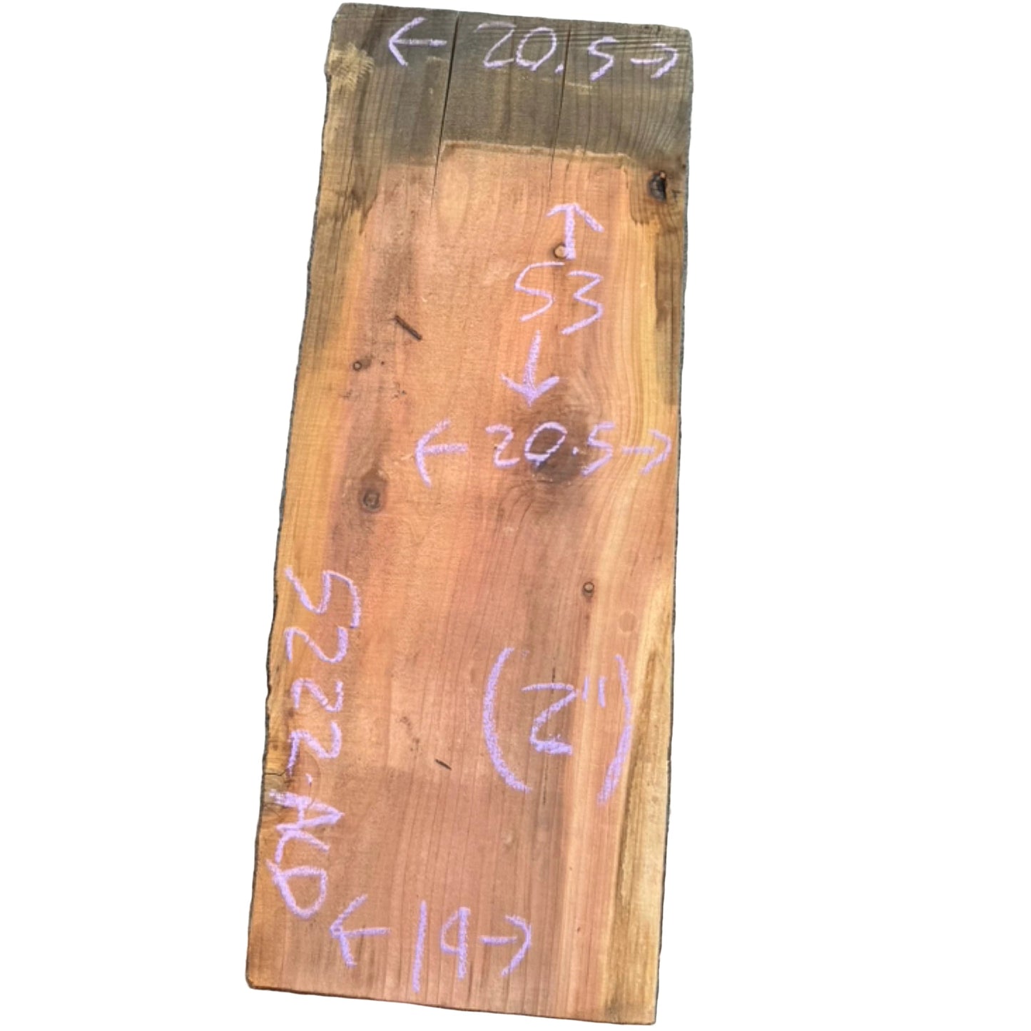 Redwood Live Edge Slab 5222.ALD