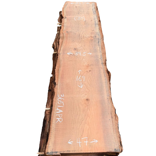 Redwood Live Edge Slab 3651.APR