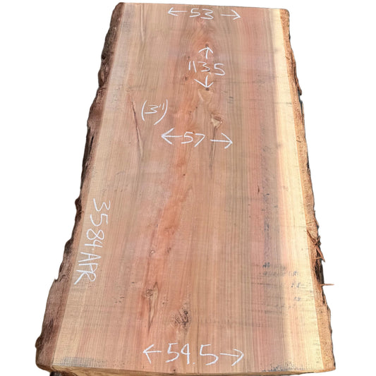 Redwood Live Edge Slab 3584.APR