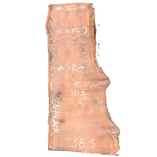Redwood Live Edge Slab 3674.APR