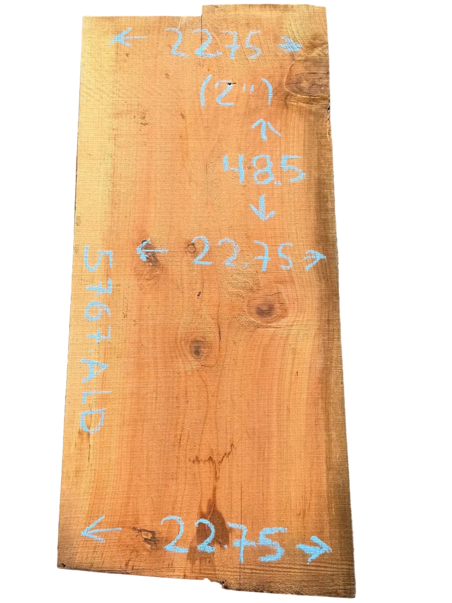 Redwood Live Edge Slab 5767.ALD