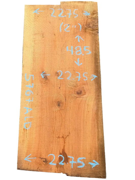 Redwood Live Edge Slab 5767.ALD