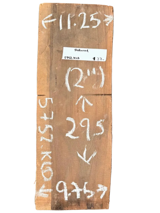 Redwood Live Edge Slab 5753.KLD