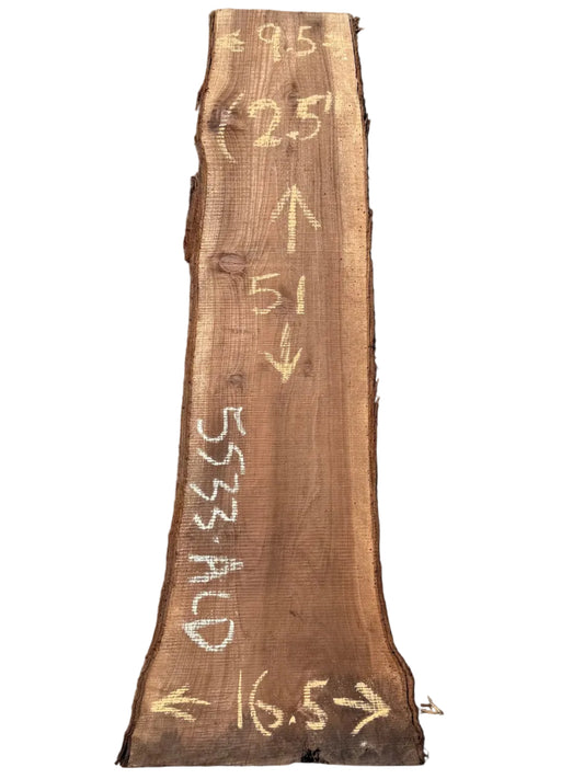 Redwood Live Edge Slab 5533.KLD