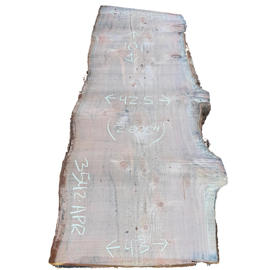 Redwood Live Edge Slab 3542.APR