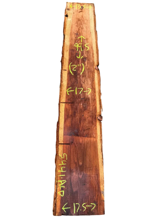 Redwood Live Edge Wood Slab 5441.ALD