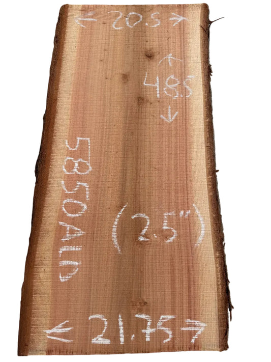 Redwood Live Edge Slab 5850.ALD