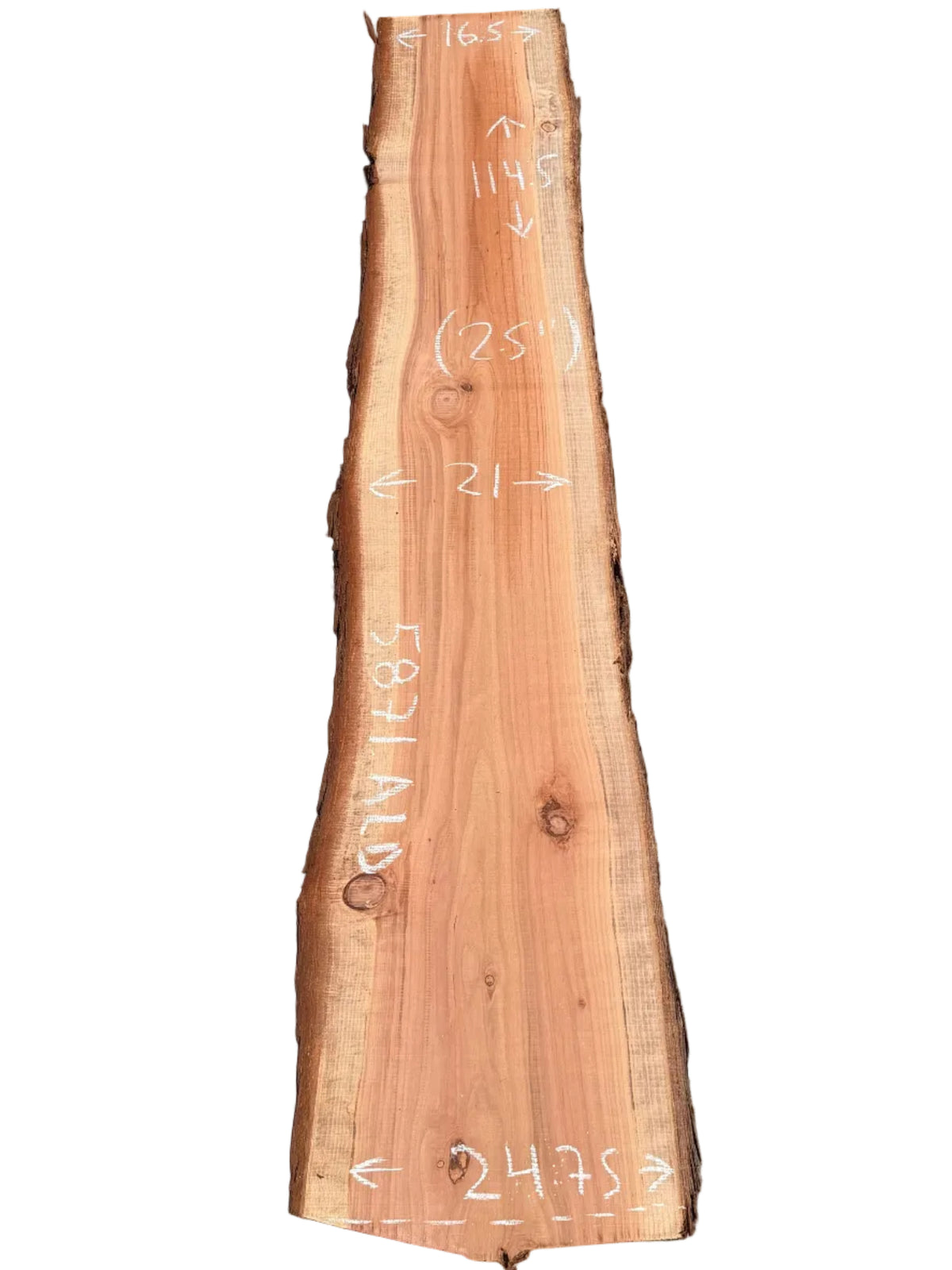 Redwood Live Edge Slab 5871.ALD