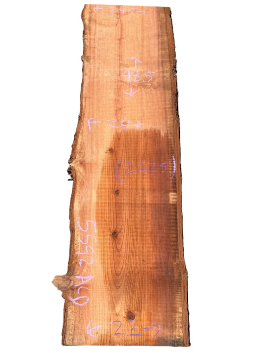 Redwood Live Edge Slab 5592.ALD