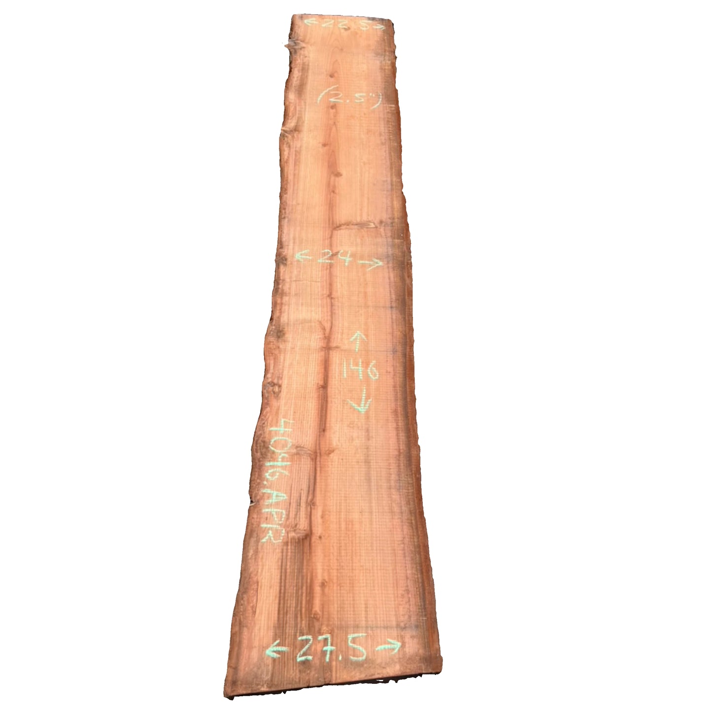 Redwood Live Edge Slab 4046.ALD