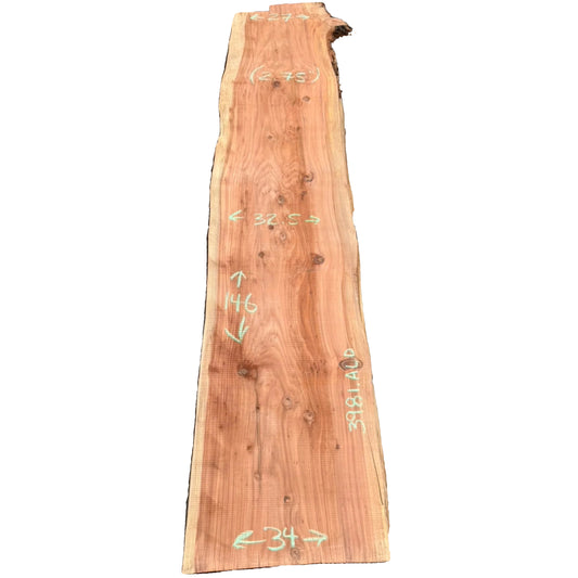 Redwood Live Edge Slab 3981.ALD