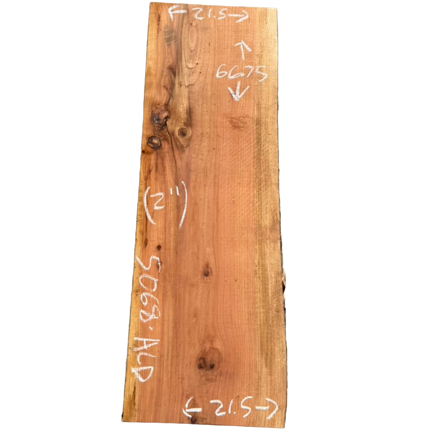 Redwood Live Edge Slab 5068.ALD