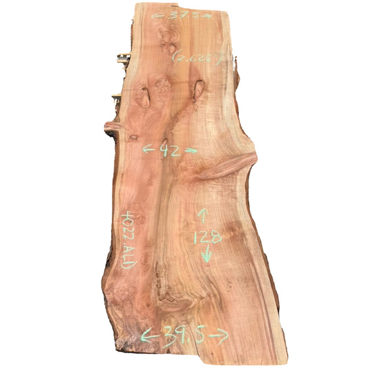 Redwood Live Edge Slab 4022.ALD