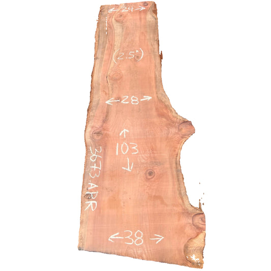 Redwood Live Edge Slab 3673.APR