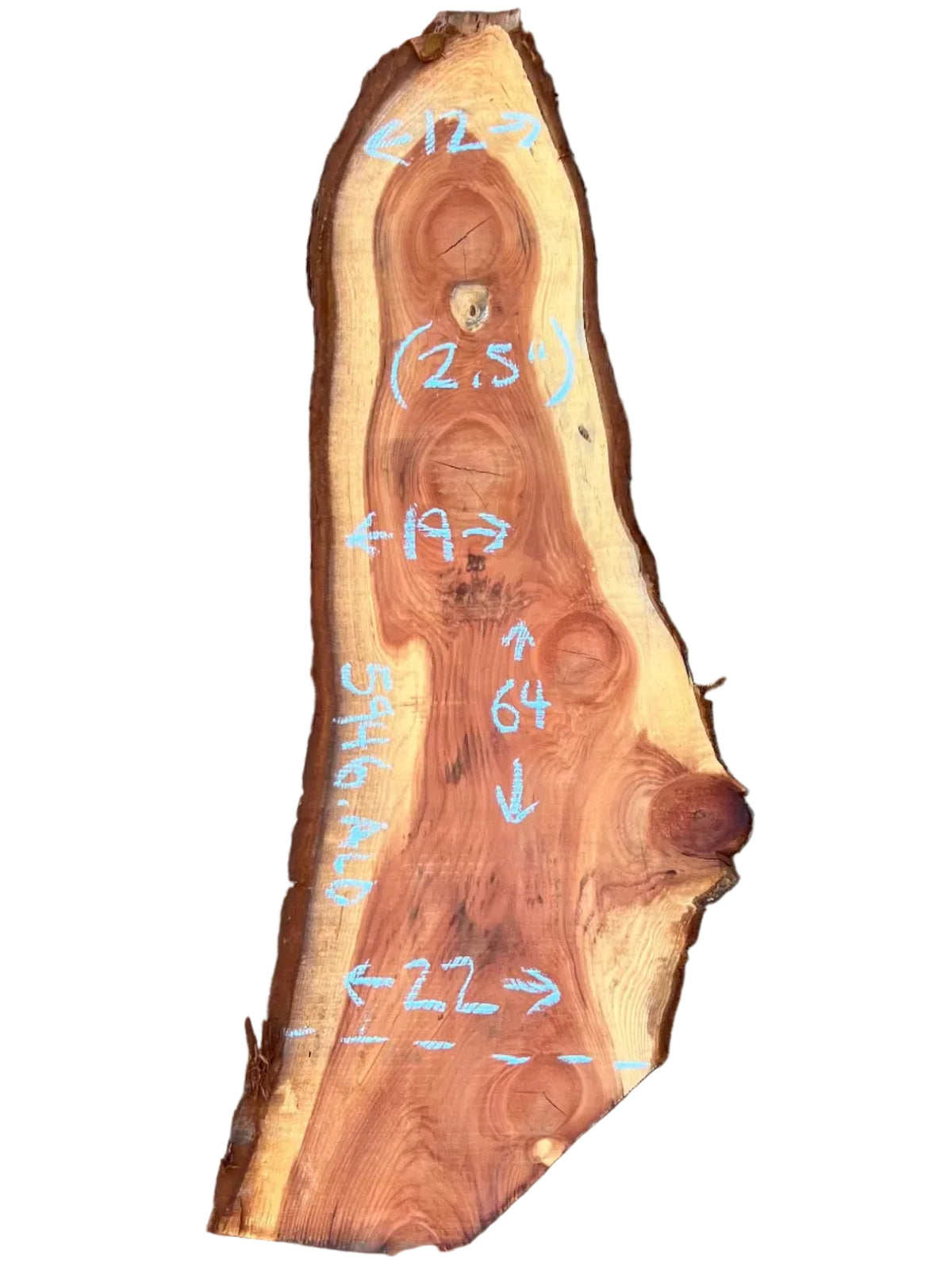 Redwood Live Edge Slab 5946.ALD
