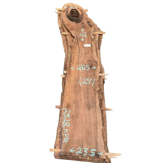 Claro Walnut Live Edge Slab 2328.KPR