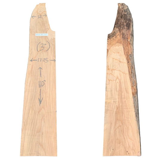 Ash Live Edge Slab 306.AWI